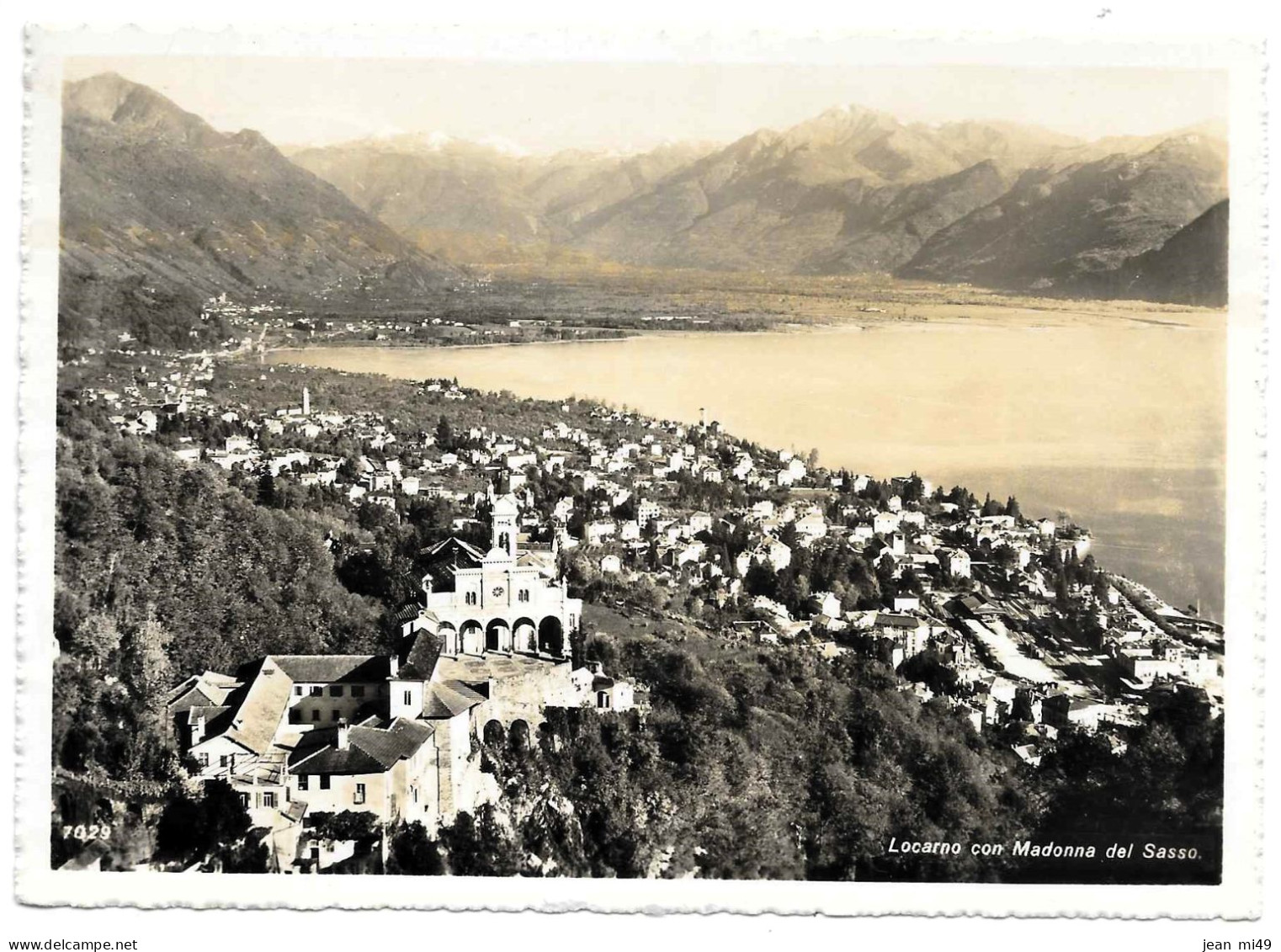 SUISSE - LOCARNO - Con Madonna Del Sasso - Locarno