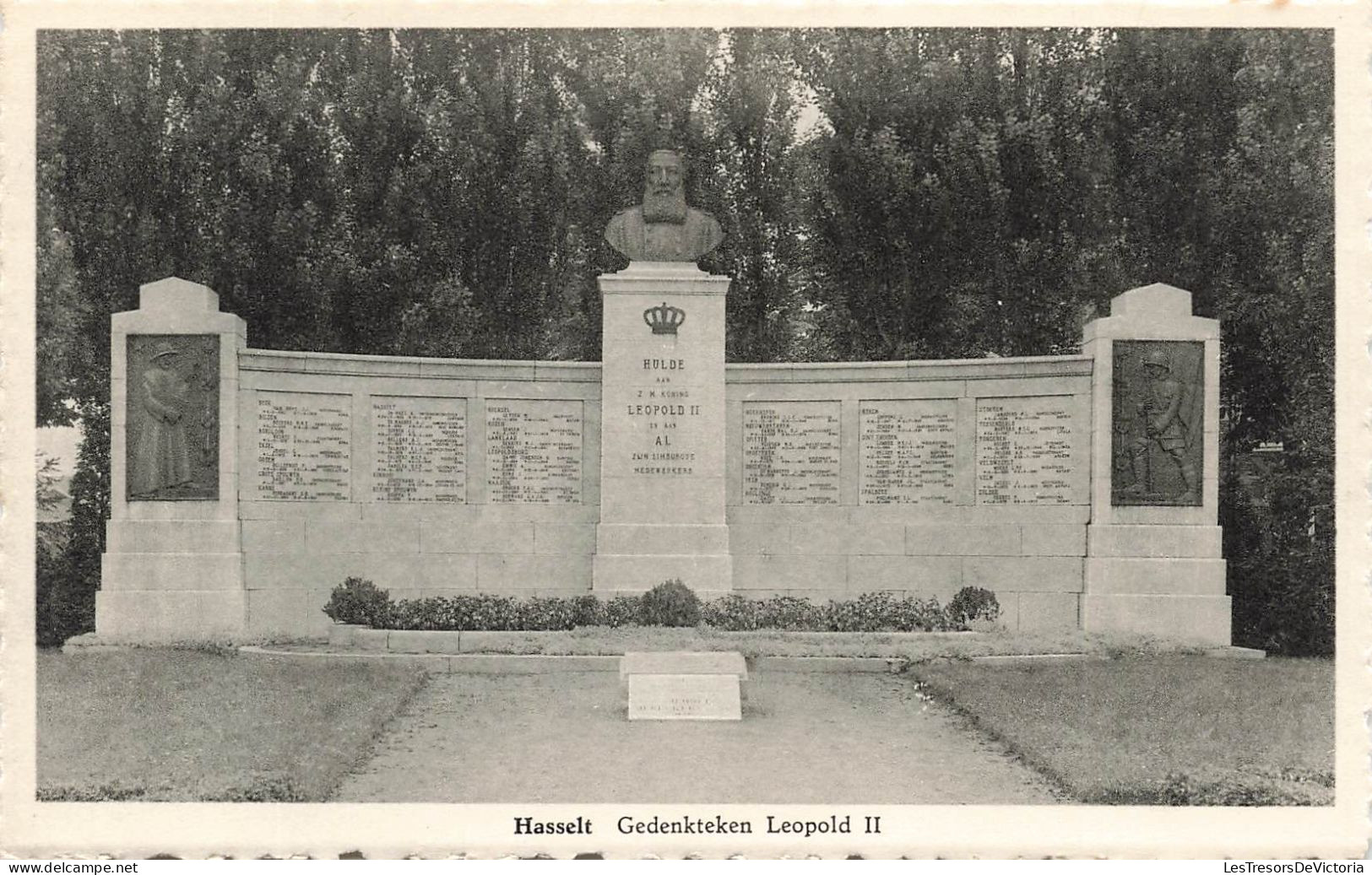 BELGIQUE - Hasselt - Gedenkteken Leopold Ll - Carte Postale - Hasselt