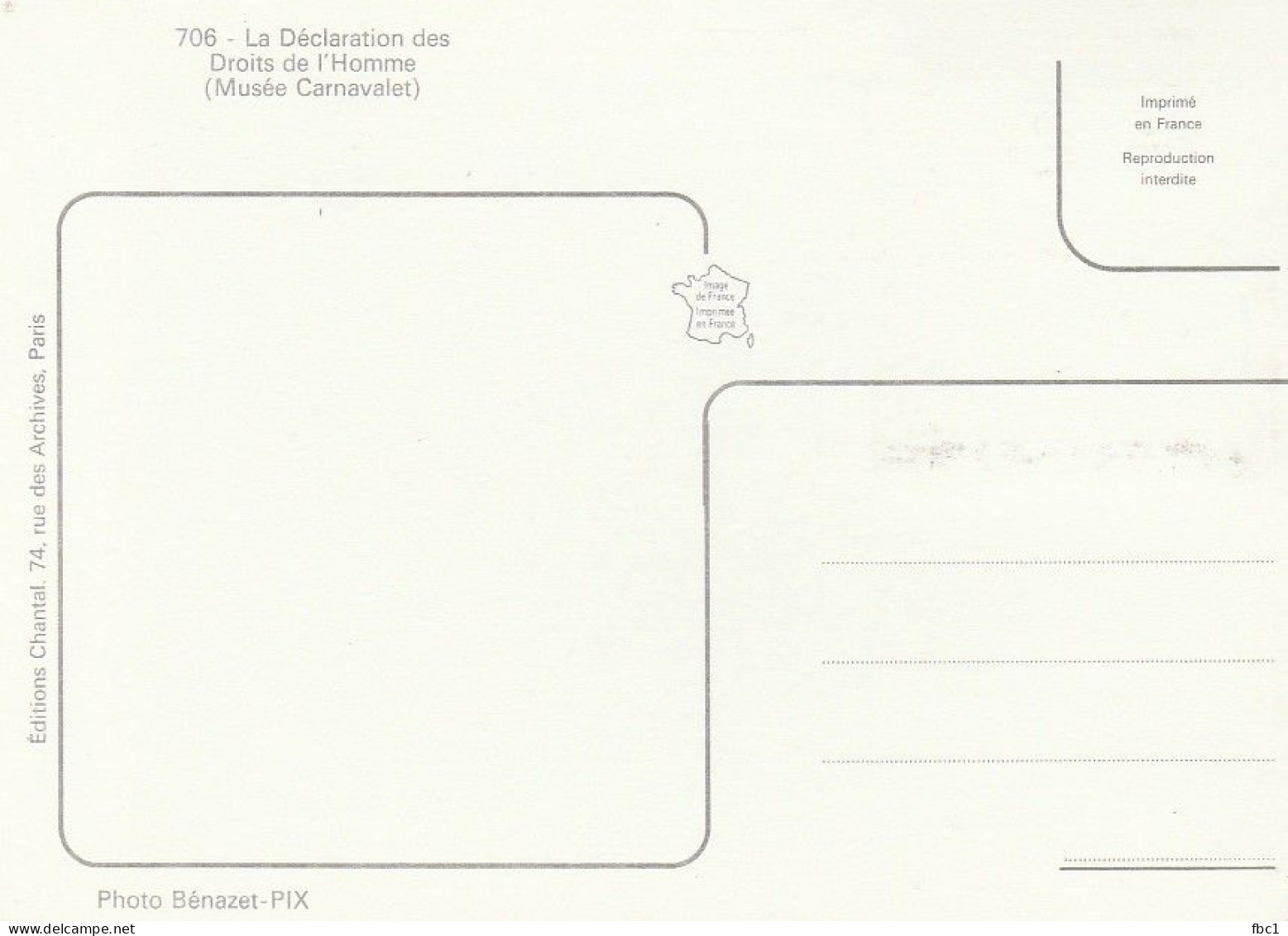 Révolution Française - Carte Maximum - France - Bicentenaire 1989 - Révolution Française