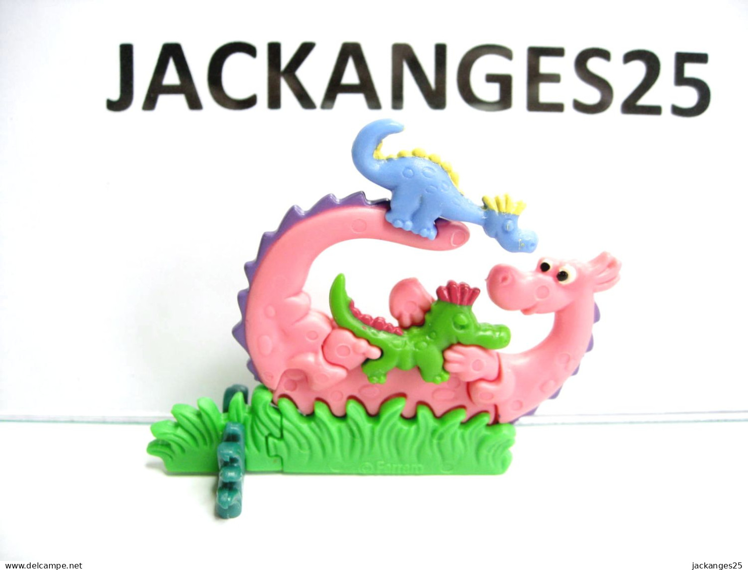 KINDER 8. 624306  DINO 1 PUZZLE 1995 + BPZ - Rompecabezas