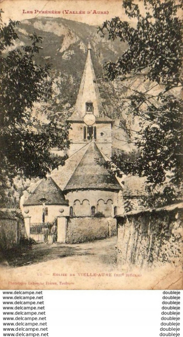 D65  Vallée D'Aure Eglise De VIEILLE AURE - Vielle Aure