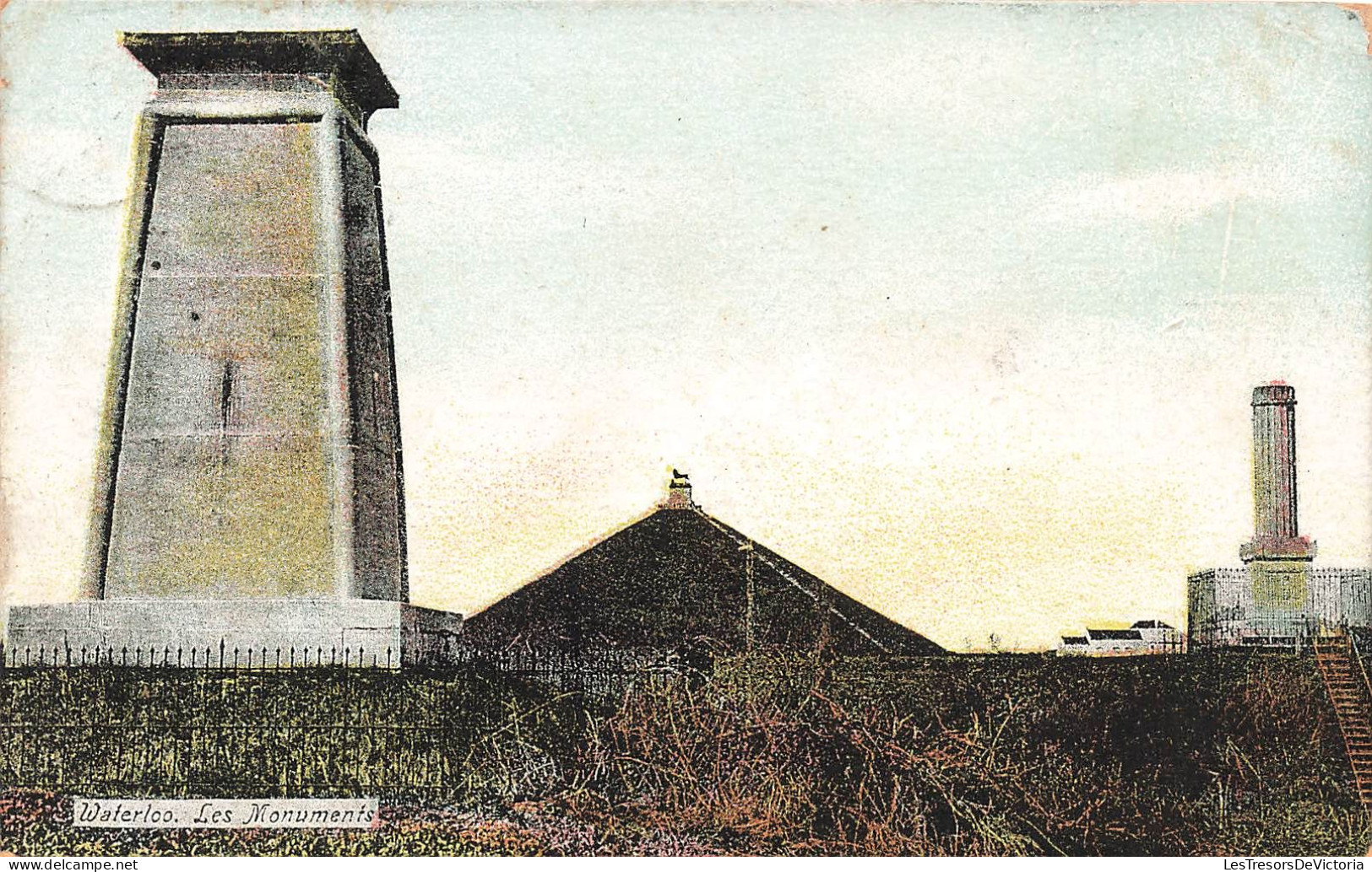 BELGIQUE - Waterloo - Les Monuments - Carte Postale Ancienne - Waterloo