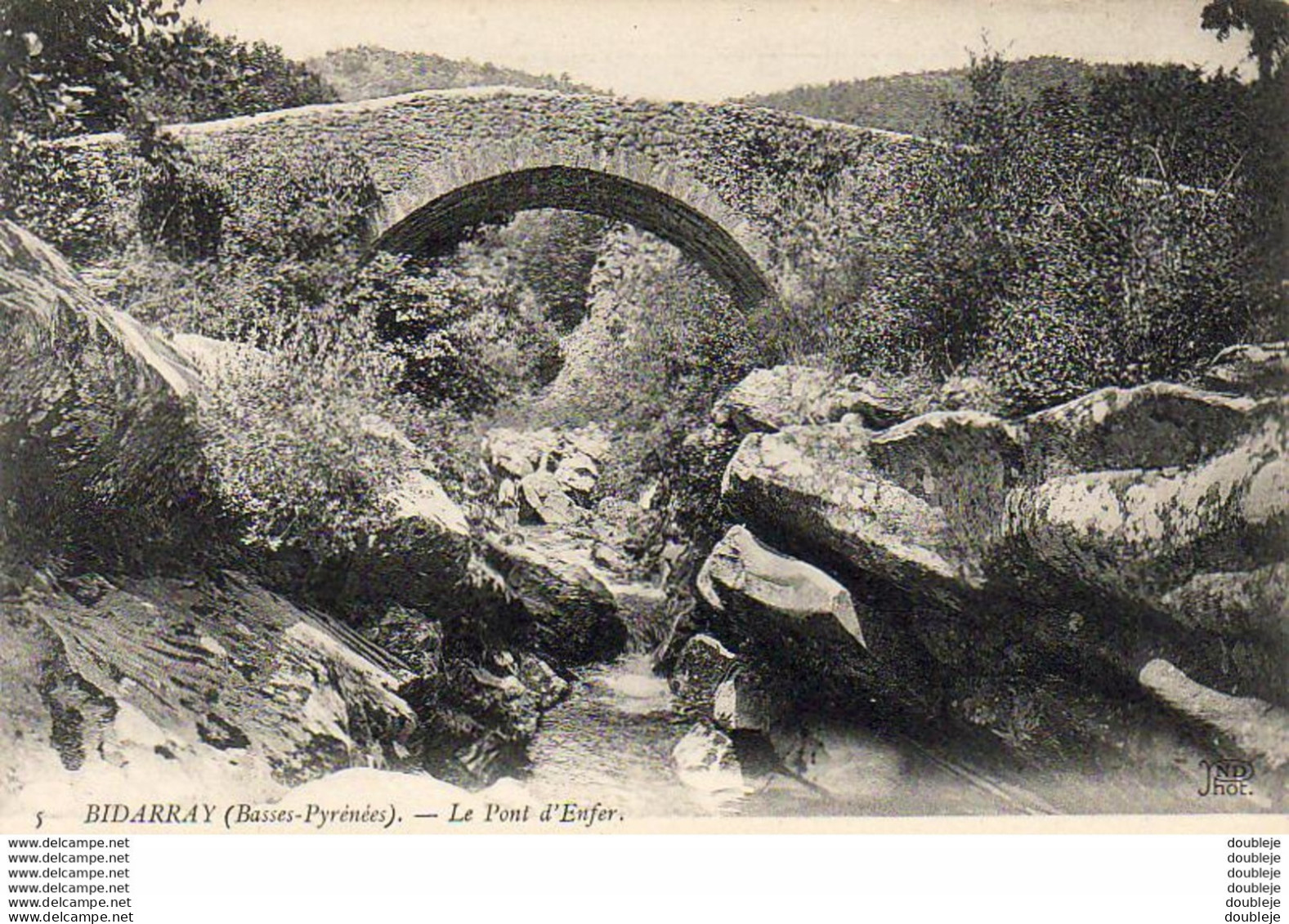 D64  BIDARRAY  Le Pont D'enfer  ..... - Bidarray