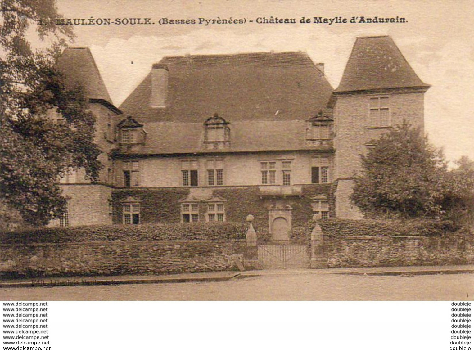 D64  MAULEON-SOULE   Château De Maylie D'Andurain  ..... - Mauleon Licharre