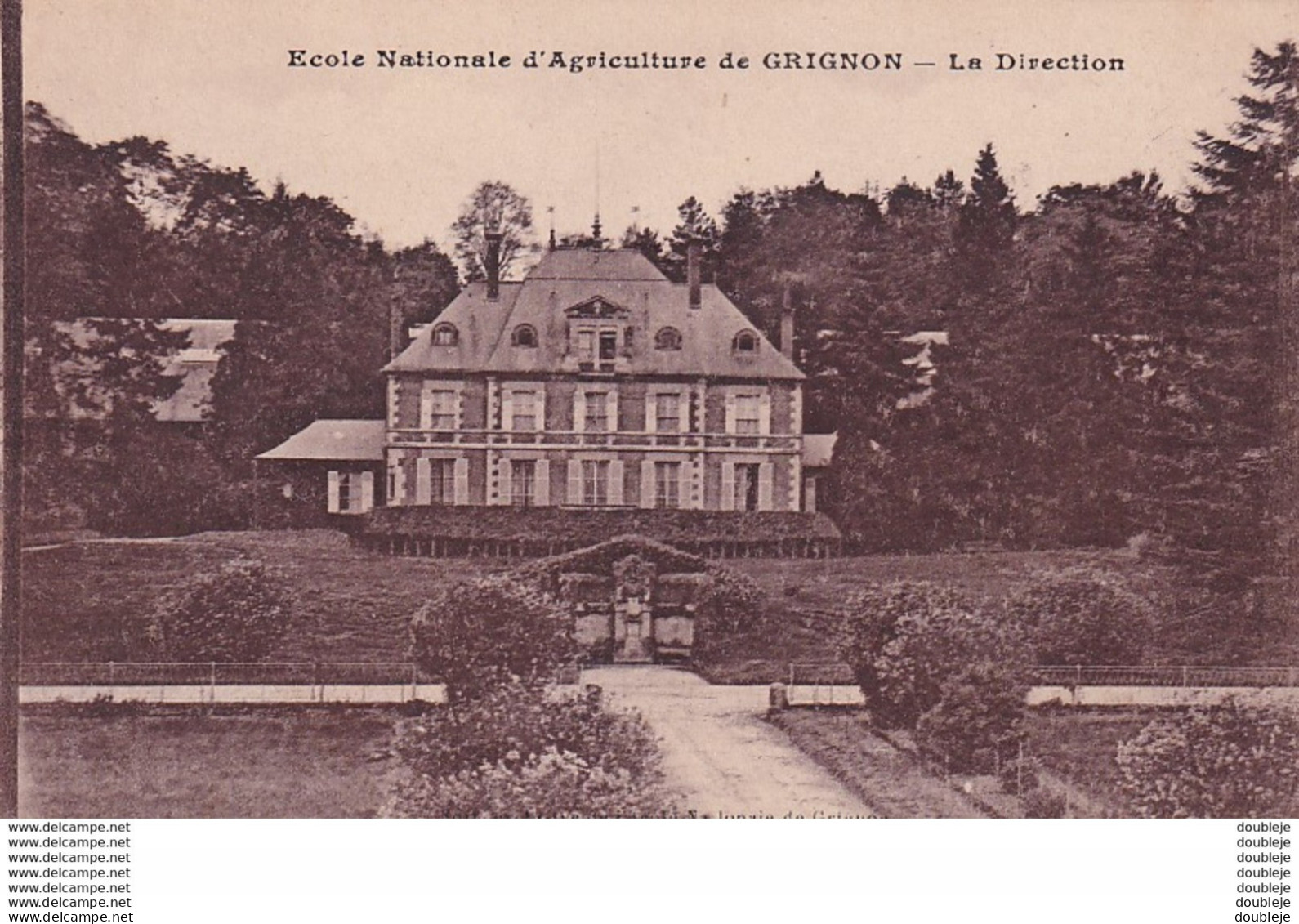 D78  École Nationale D'Agriculture De GRIGNON  La Direction - Grignon