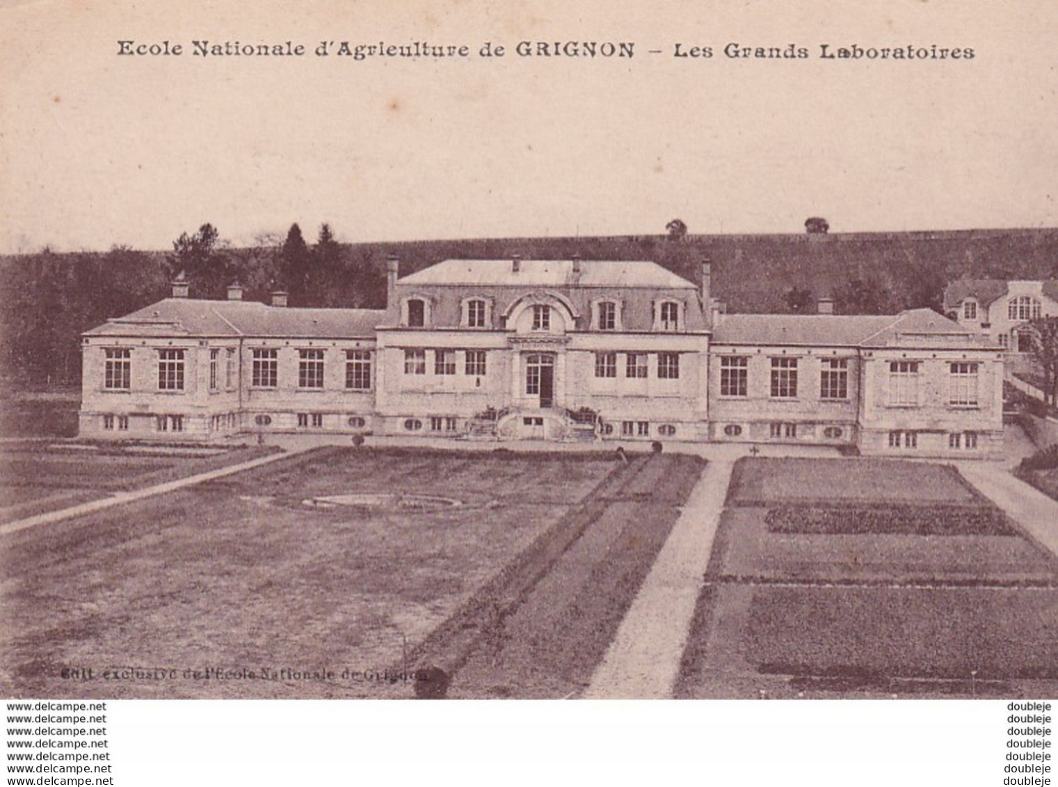 D78  École Nationale D'Agriculture De GRIGNON  Les Grands Laboratoires - Grignon