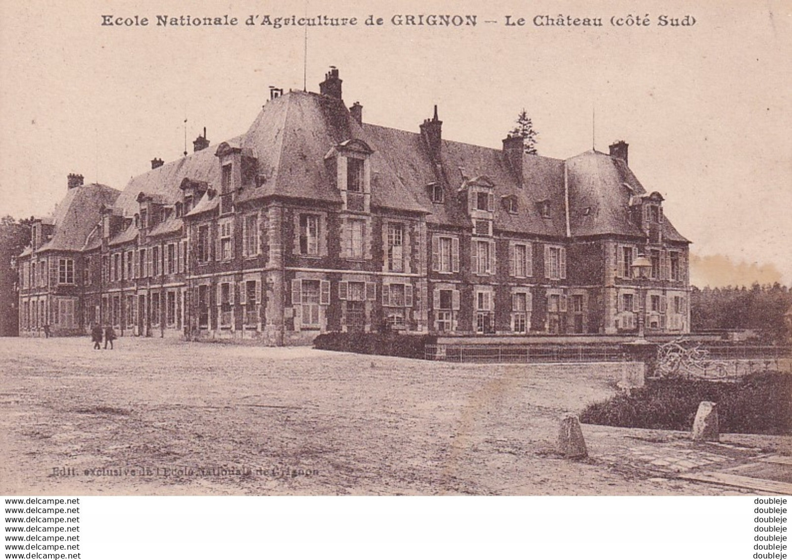 D78  École Nationale D'Agriculture De GRIGNON  Le Château ( Côté Sud ) - Grignon