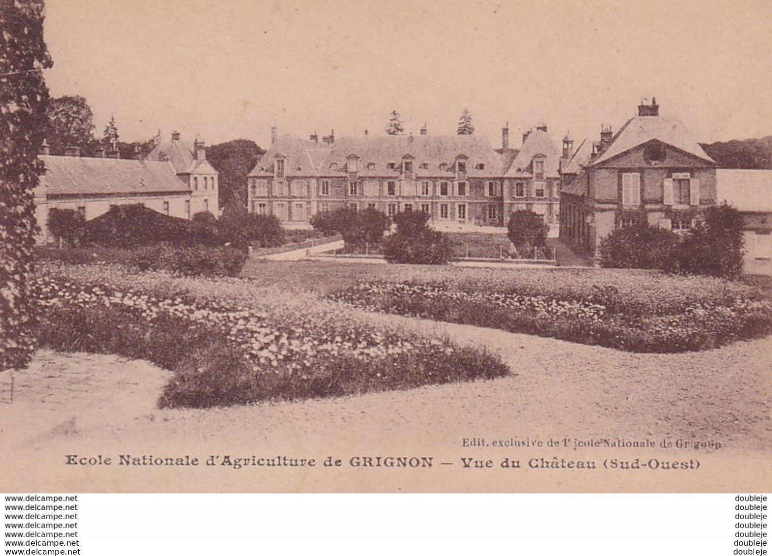 D78  École Nationale D'Agriculture De GRIGNON  Vue Du Château ( Sud Ouest ) - Grignon