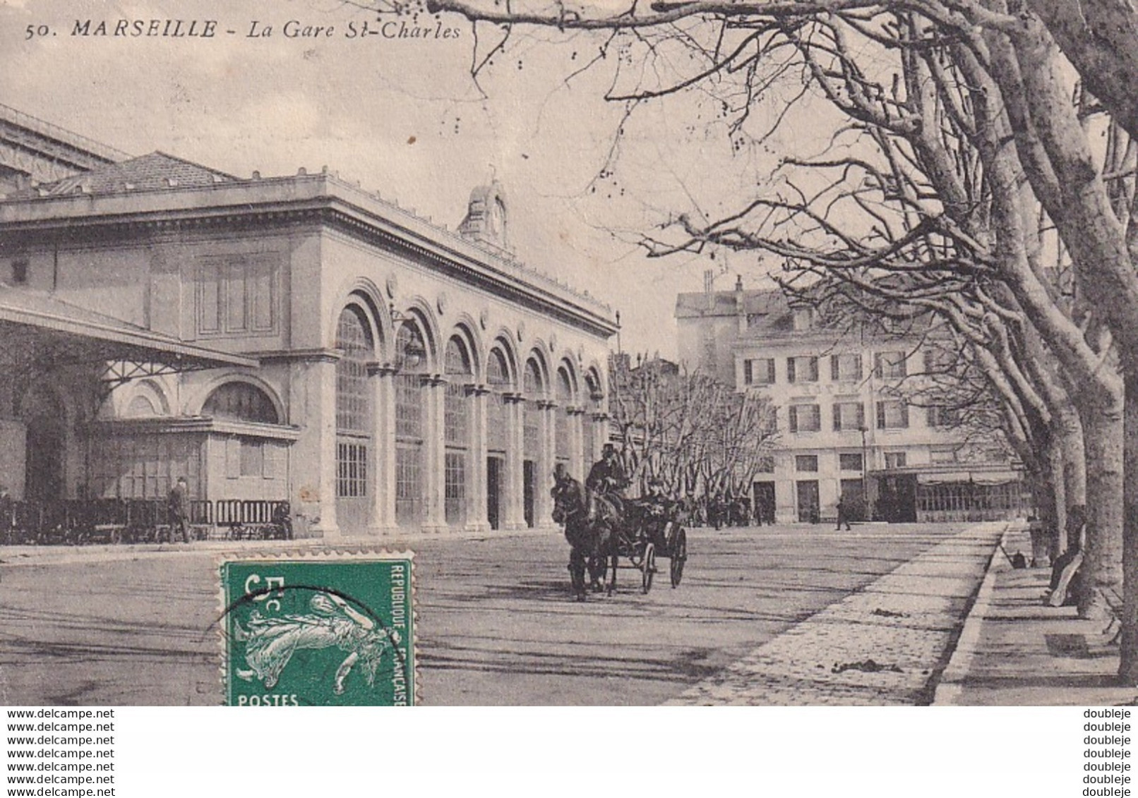 D13  MARSEILLE  Gare St Charles - Stationsbuurt, Belle De Mai, Plombières