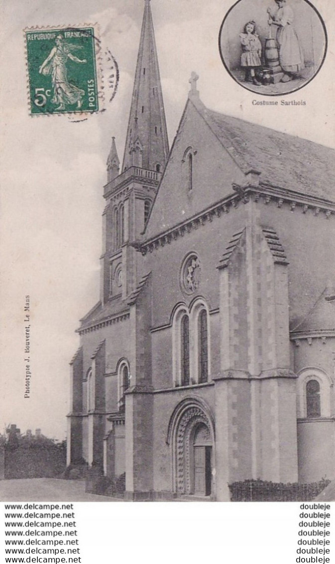 D72  LAIGNÉ EN BELIN  Église - Ecommoy