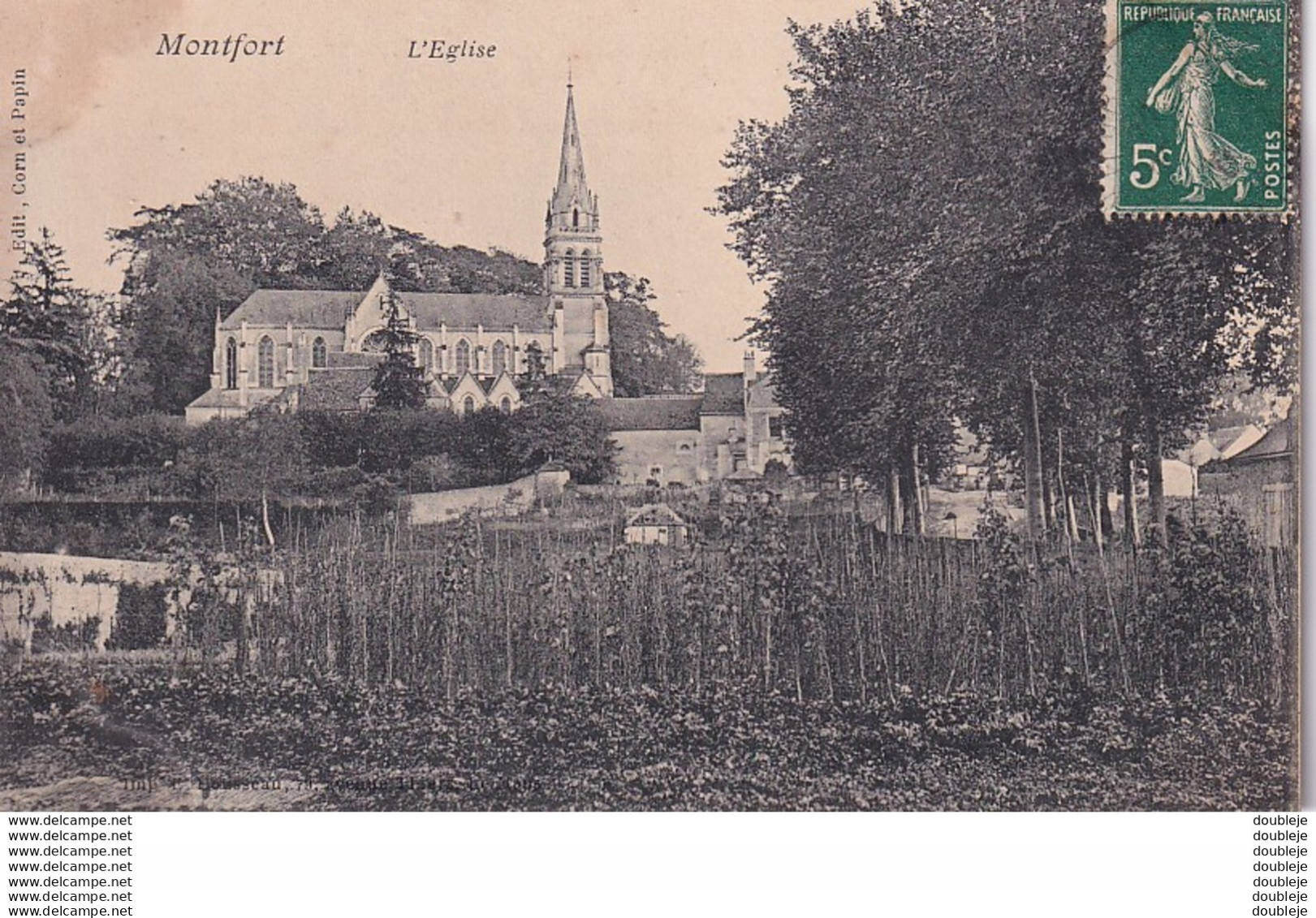 D72  MONTFORT L'Église - Montfort Le Gesnois