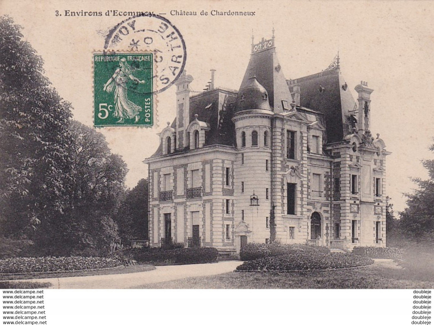 D72  Environs D'ECOMMOY  Château De Chardonneux - Ecommoy