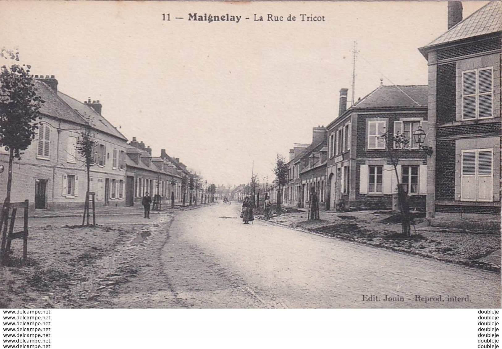 D60  MAIGNELAY  La Rue De Tricot - Maignelay Montigny