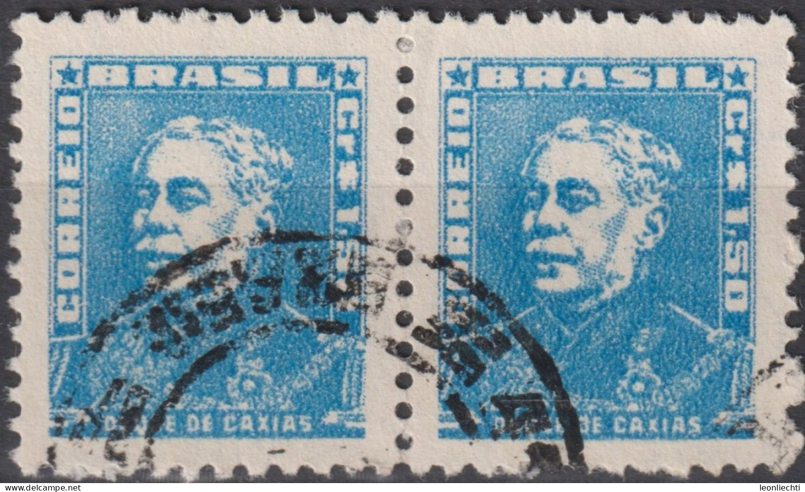 1954 Brasilien ° Mi:BR 856IX, Sn:BR 796, Yt:BR 584, Duke Of Caxias - Used Stamps