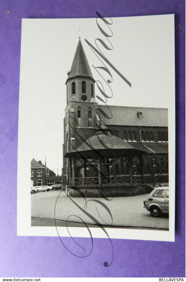 Boortmeerbeek   . Kerk Met Muziek Kiosk Privaat Foto Opname -Photo Prive Tss  1976-1985 - Boortmeerbeek