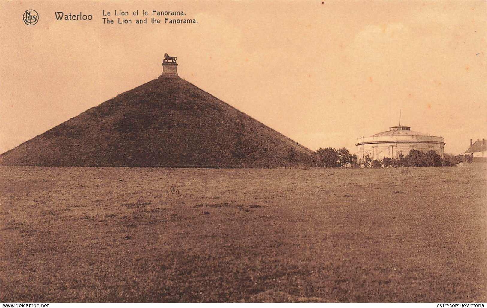 BELGIQUE - Waterloo - Le Lion Et Le Panorama - Carte Postale Ancienne - Waterloo