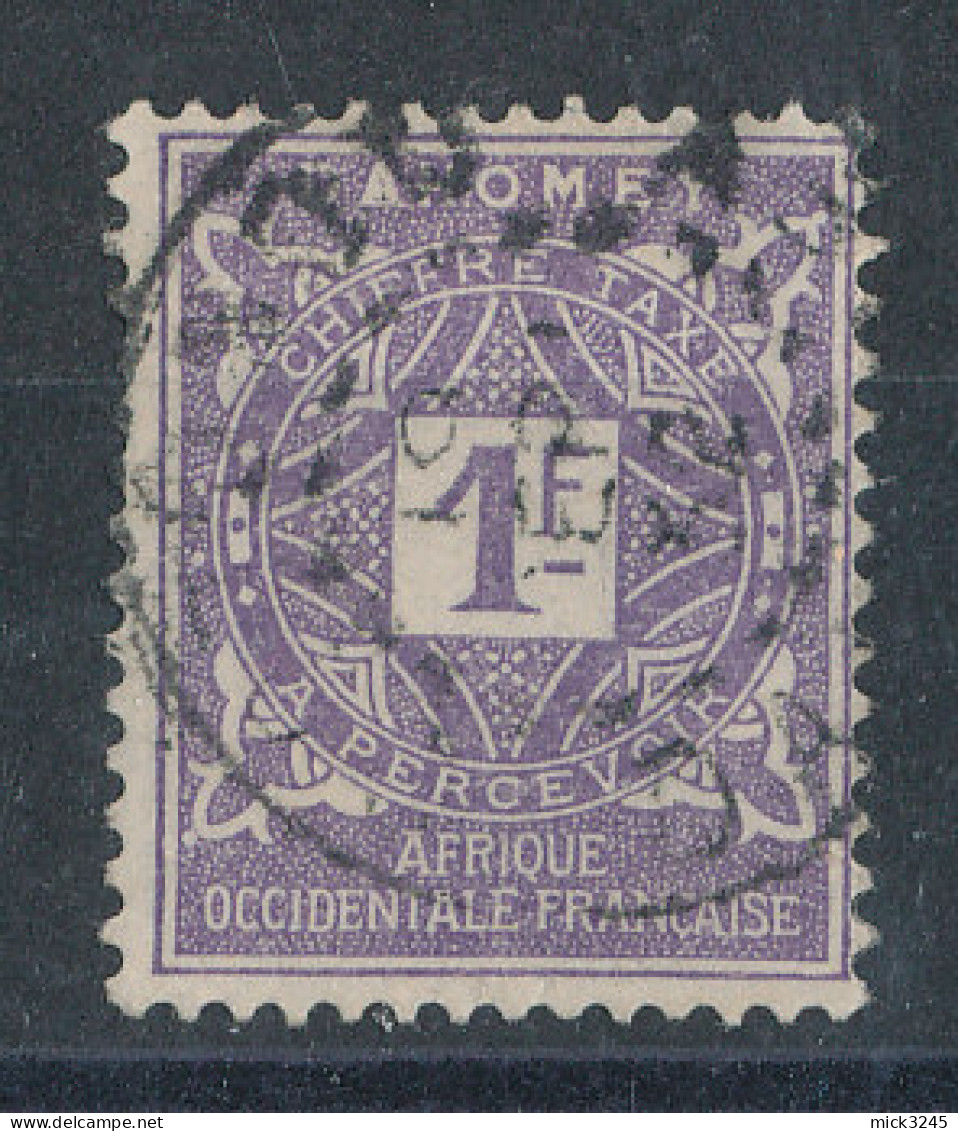 Dahomey Taxe N°16 (o)  - Usati