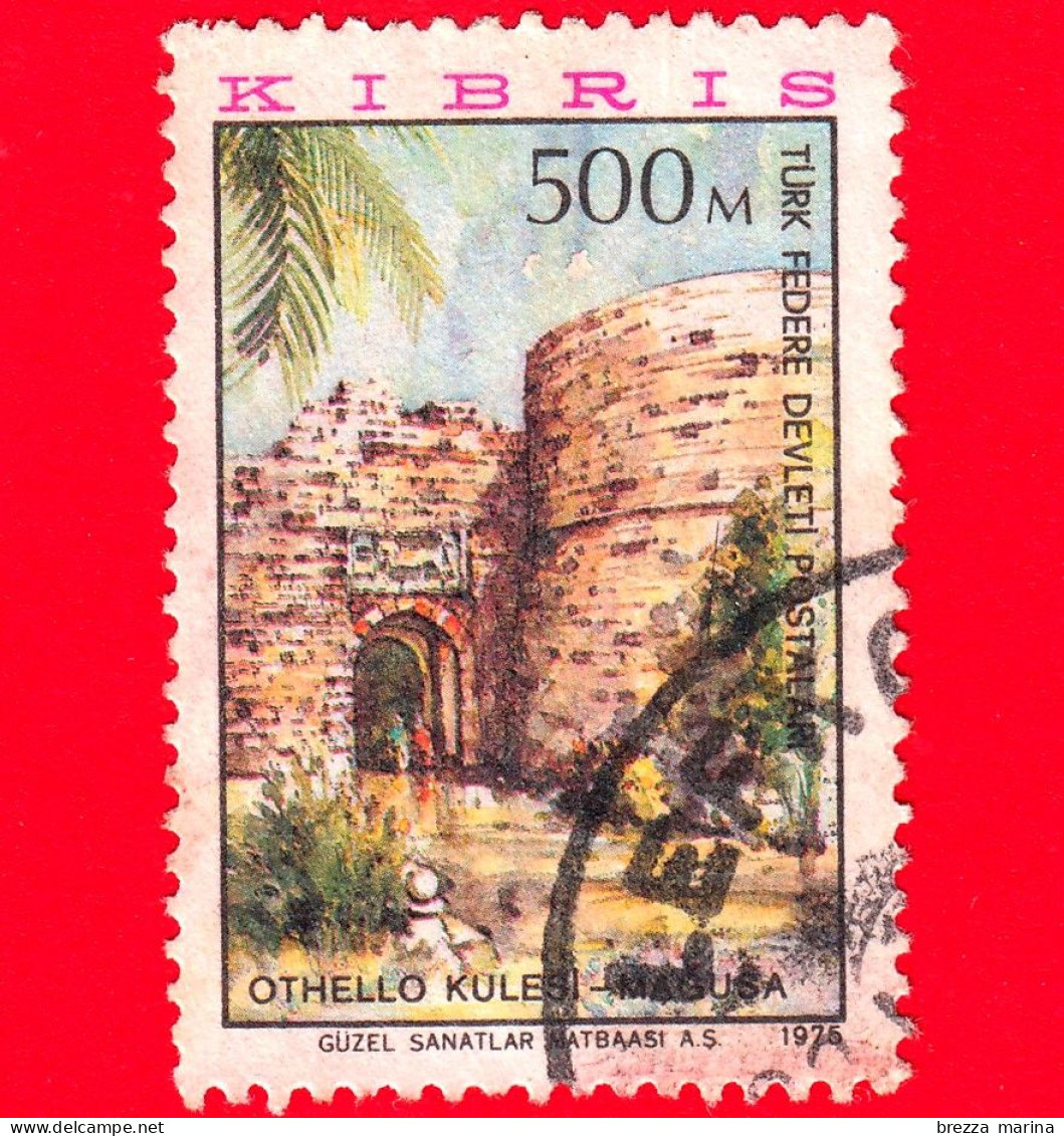 Cipro Del Nord - Usato - 1975 - Archeologia - Torre Dell'Otello - 500 - Gebruikt