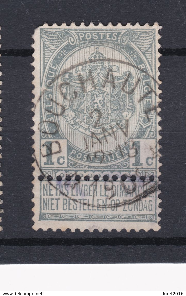 N° 53  * BOUCHAUTE *   Sterstempel Depot Relais - 1893-1907 Coat Of Arms