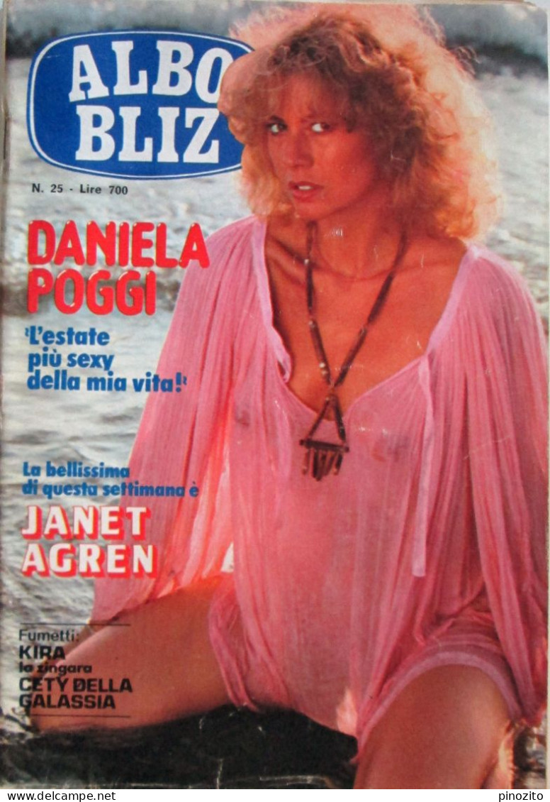 ALBO BLIZ 25 1981 Daniela Poggi Janet Agren Maria Rosaria Omaggio Alice Pino D’Angiò - Televisie