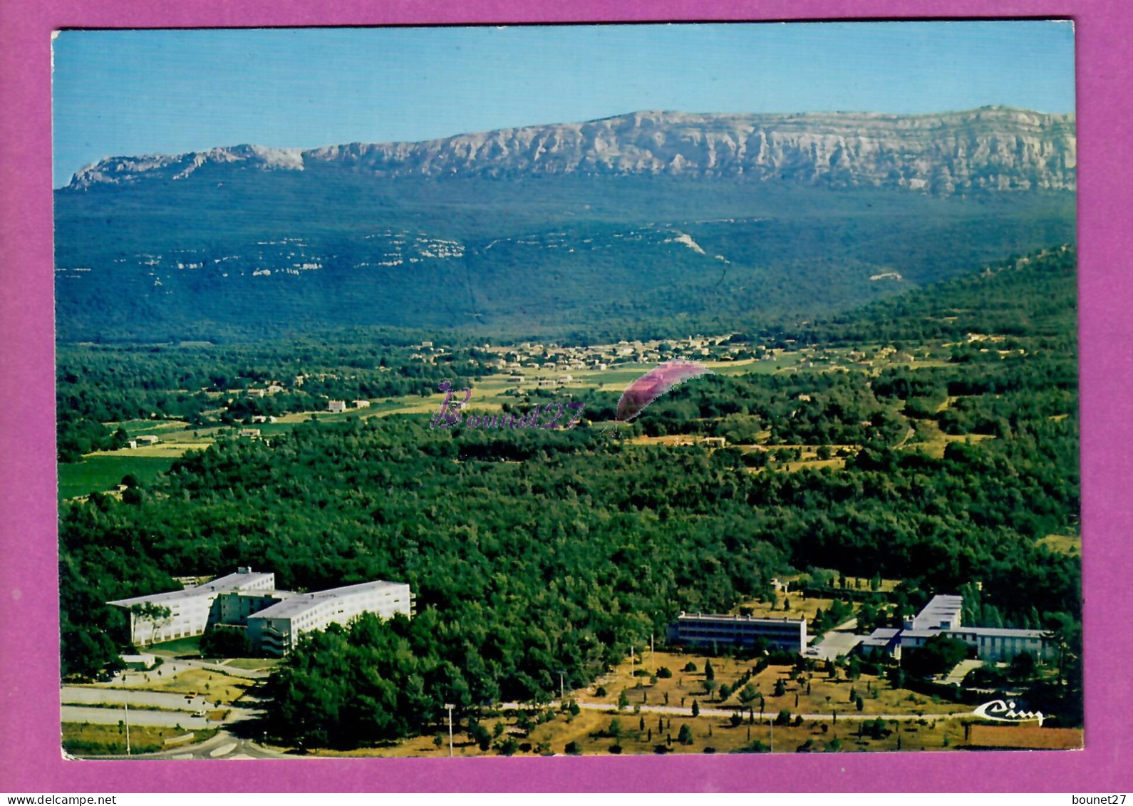 NANS LES PINS 83 - Vue Generale Aerienne Du Centre De Gérontologie St François Et De L'HOtel Le Mont Aurélien - Nans-les-Pins