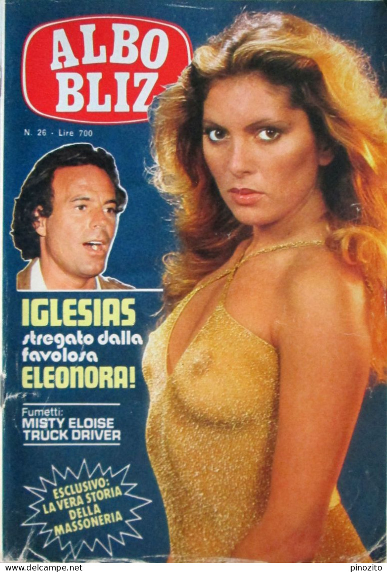 ALBO BLIZ 26 1981 Eleonora Vallone Liliana Tari Herbert Pagani Sonia Le Café Chantant - Televisione