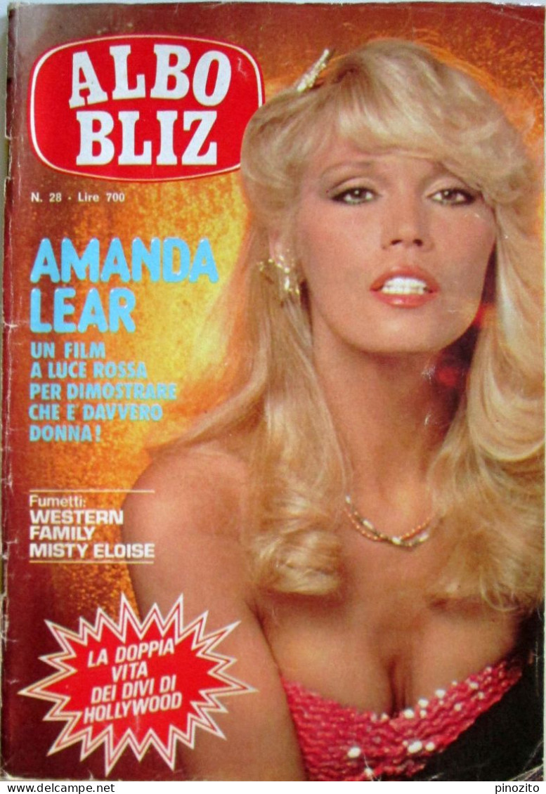 ALBO BLIZ 28 1981 Amanda Lear Cinzia Lenzi Ivano Fossati Oriella Dorella Marina Occhiena - Television