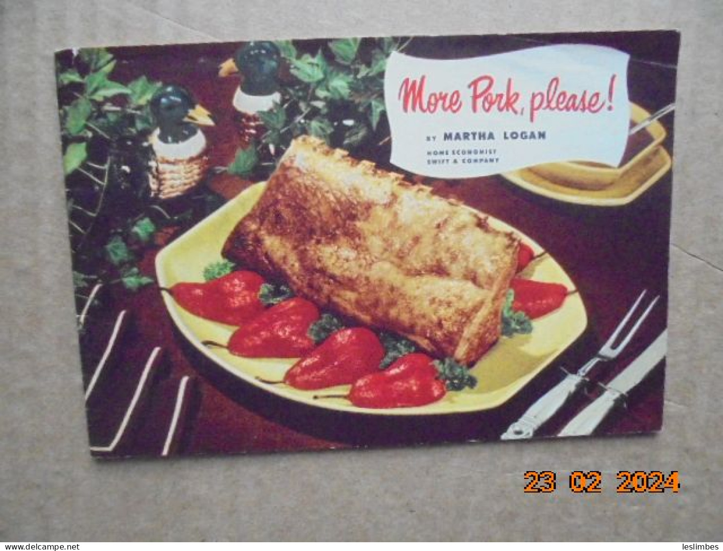 More Pork, Please! - Martha Logan - Swift & Company - Americana
