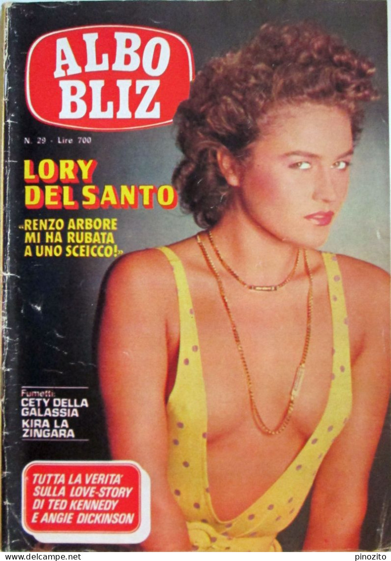 ALBO BLIZ 29 1981 Lory Del Santo Angie Dickinson Alice Loretta Goggi Julie Belmonte - Télévision