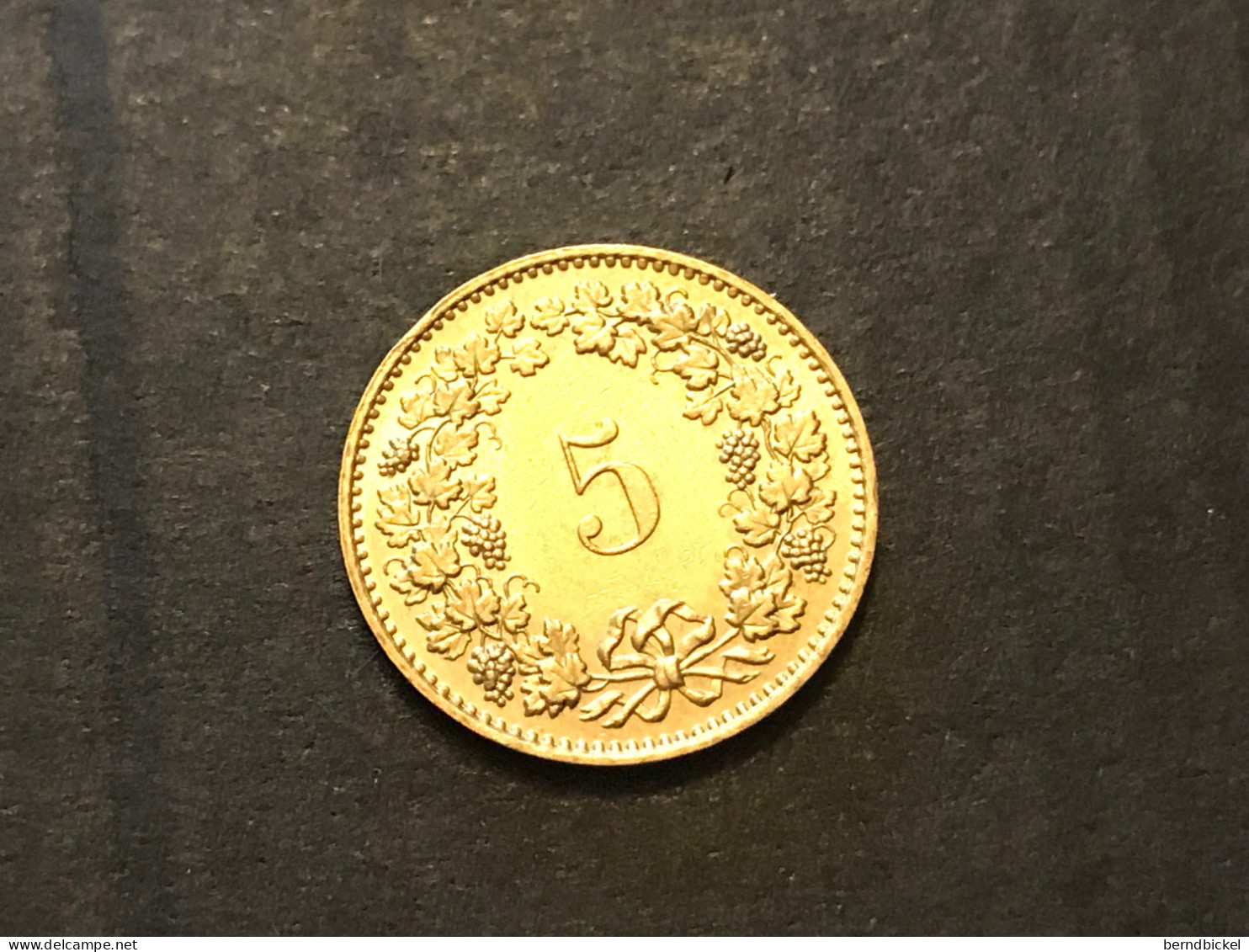 Münze Münzen Umlaufmünze Schweiz 5 Rappen 1985 - 5 Rappen