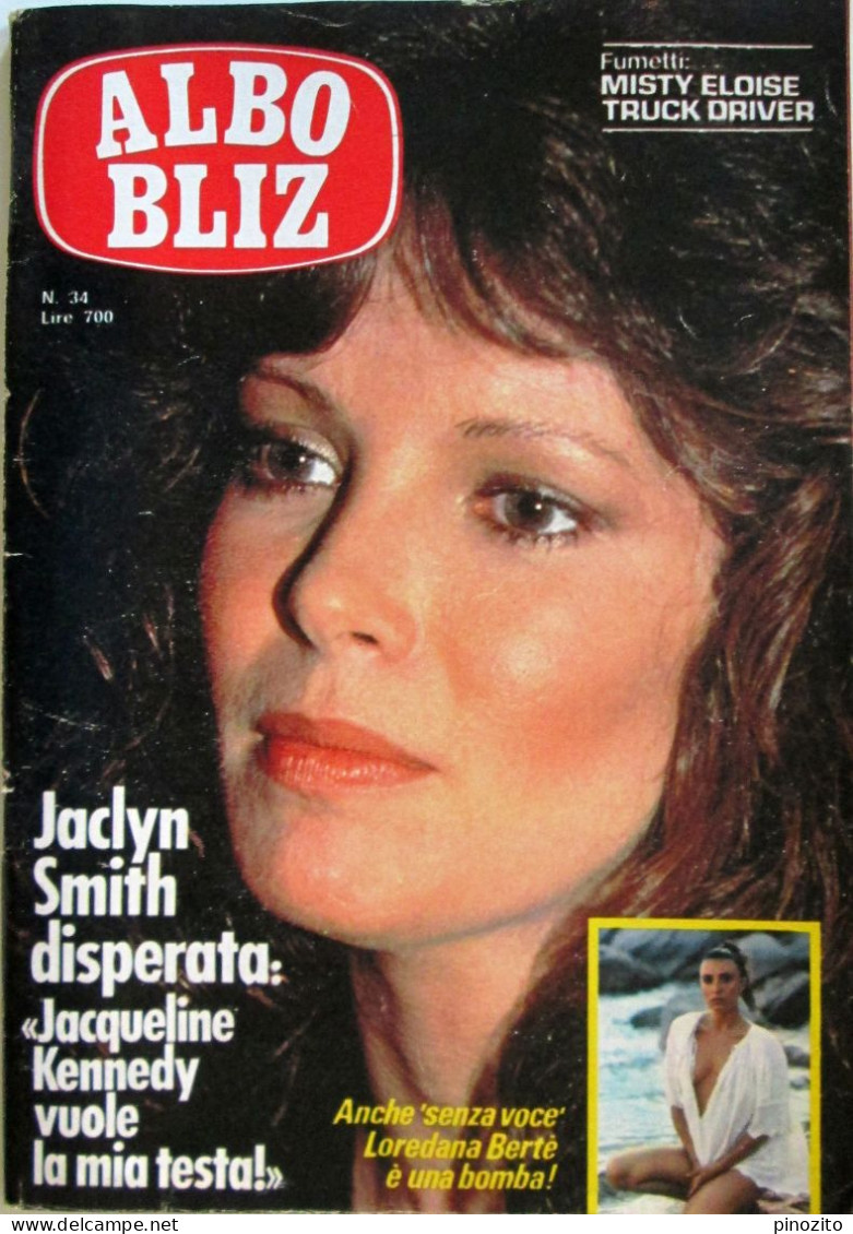 ALBO BLIZ 34 1981 Jaclyn Smith Janet Agren Loredana Bertè Viola Valentino Sissy Spacek - Televisione