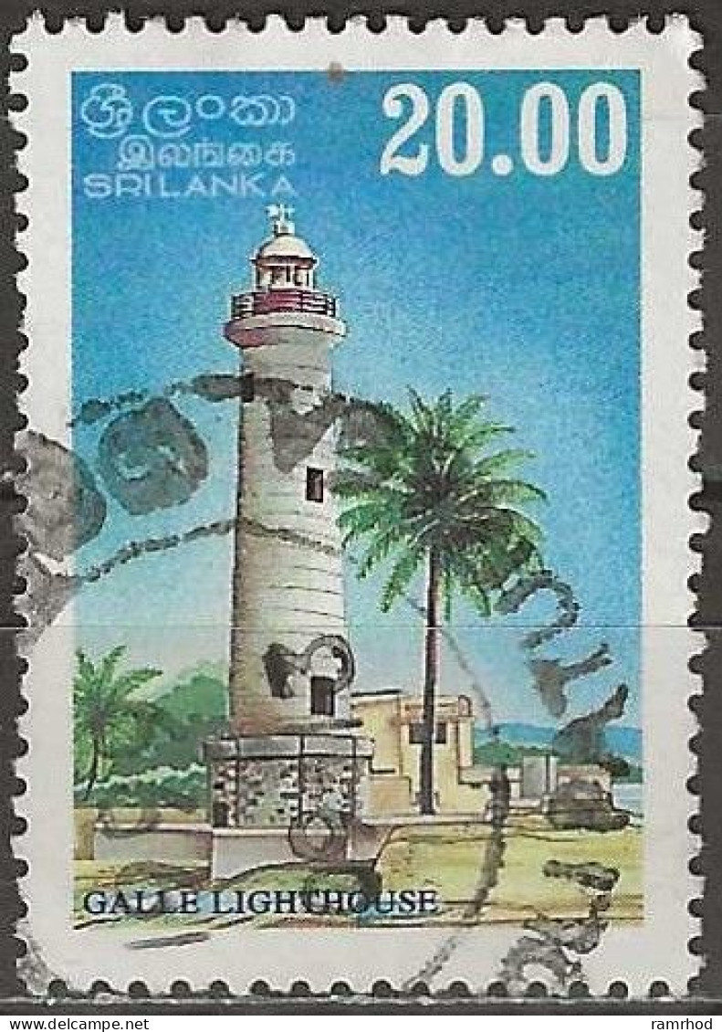 SRI LANKA 1996 Lighthouses - 20r. - Galle FU - Sri Lanka (Ceylon) (1948-...)