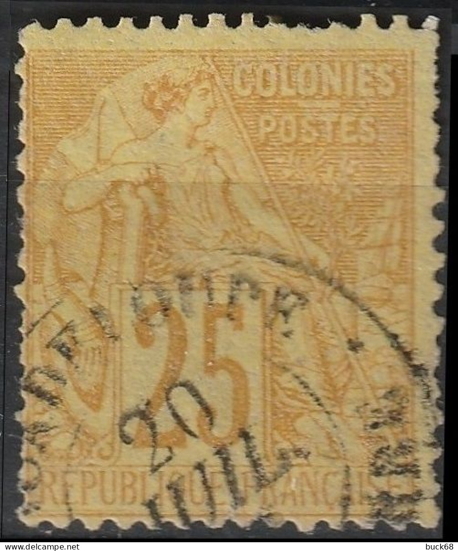 FRANCE COLONIES Emissions Générales 53 (o) Type Alphée Dubois (CV 7 €) [ColCla] 1 - Alphée Dubois