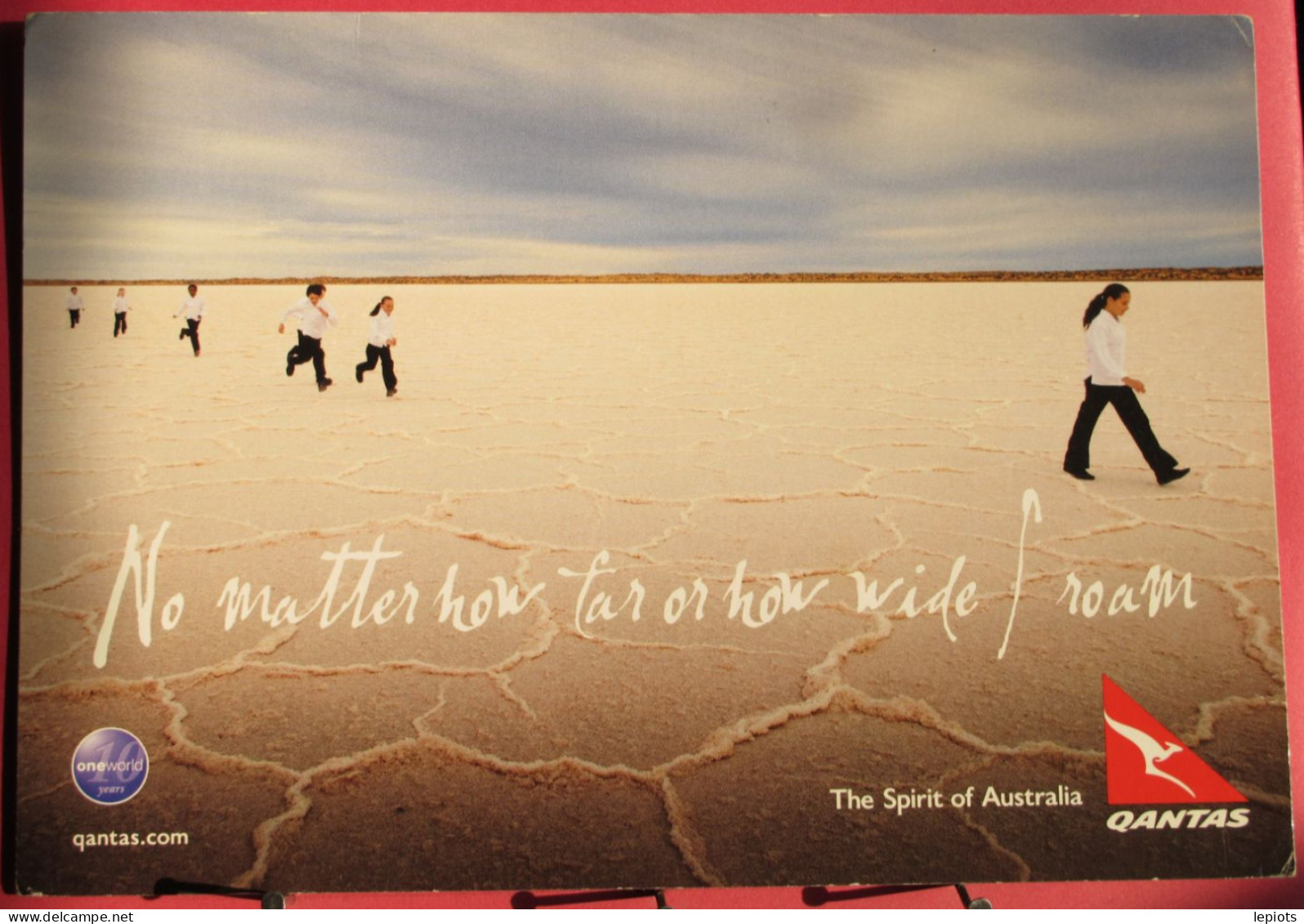 Australie - Northern Territory - Salt Plain Near Curtin Springs - Qantas Airways - Ohne Zuordnung