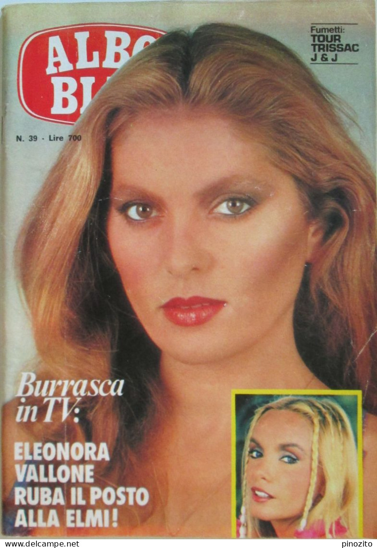 ALBO BLIZ 39 1981 Eleonora Vallone Maria Giovanna Elmi Patty Pravo Stella Carnacina John Travolta Tiziana Baudo - Televisión