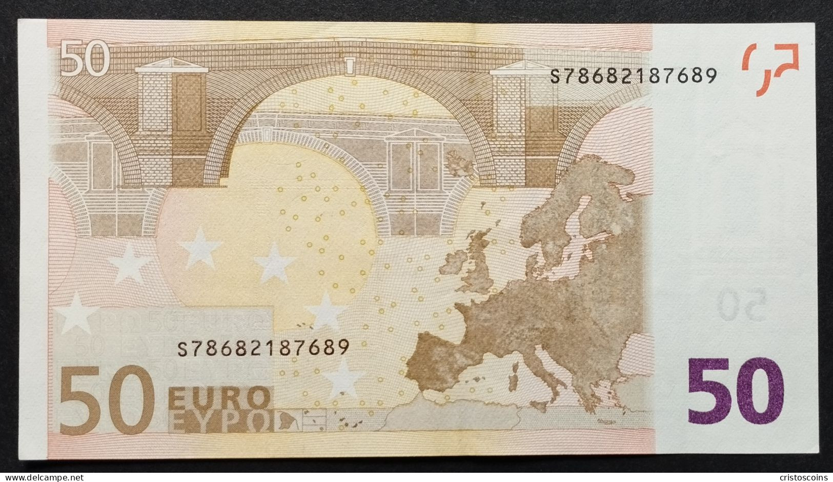 S.Italia  50 Euro 2002  UNC  M.Draghi (Cas - 50 Euro