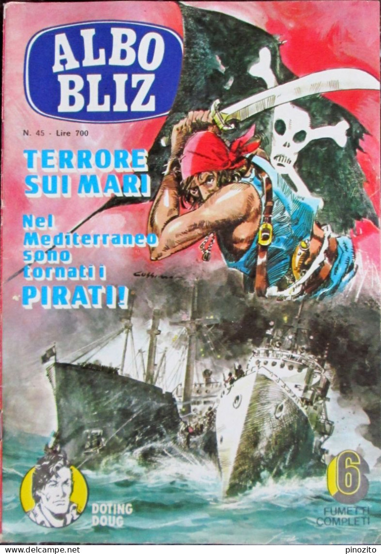 ALBO BLIZ 45 1981 Pirati Jane Fonda Paola Sella Joan Waller Sandro Bezzi Ezio Barbieri - Televisione