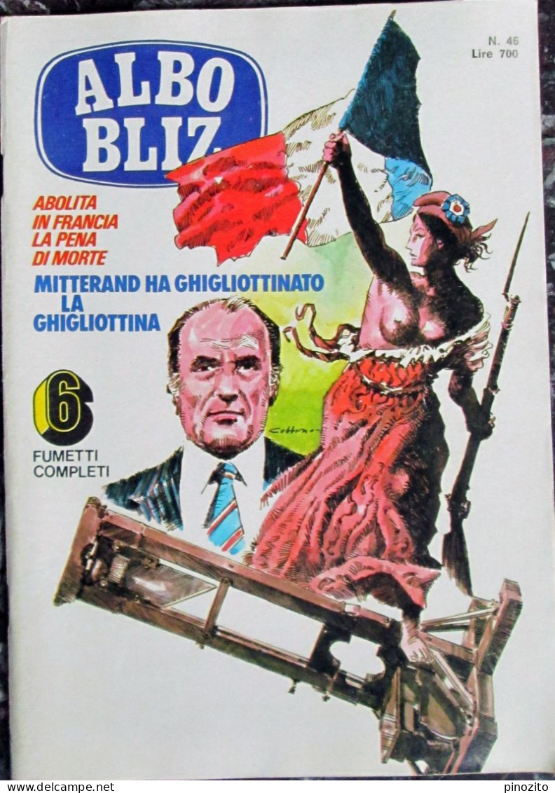 ALBO BLIZ 46 1981 Ghigliottina Ben Gazzara Transessuali Legione Straniera - Télévision