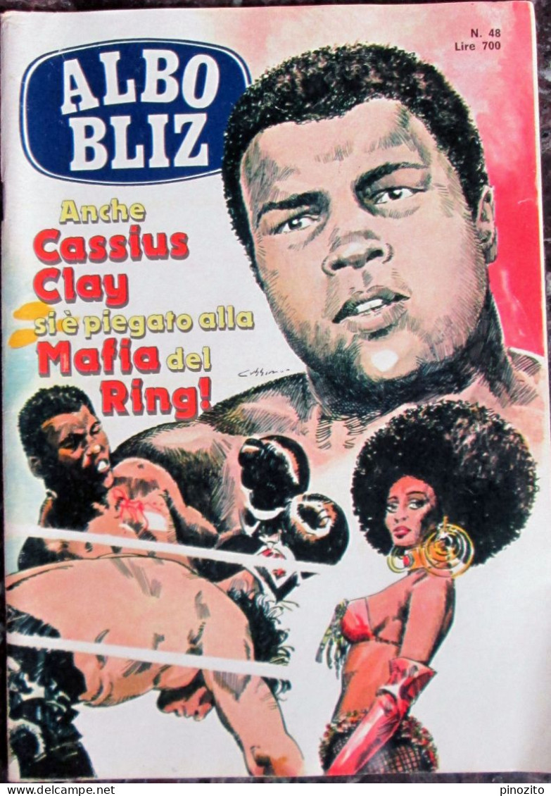 ALBO BLIZ 48 1981 Muhammad Ali Cassius Clay Robert De Niro Graziano Mesina - Televisione