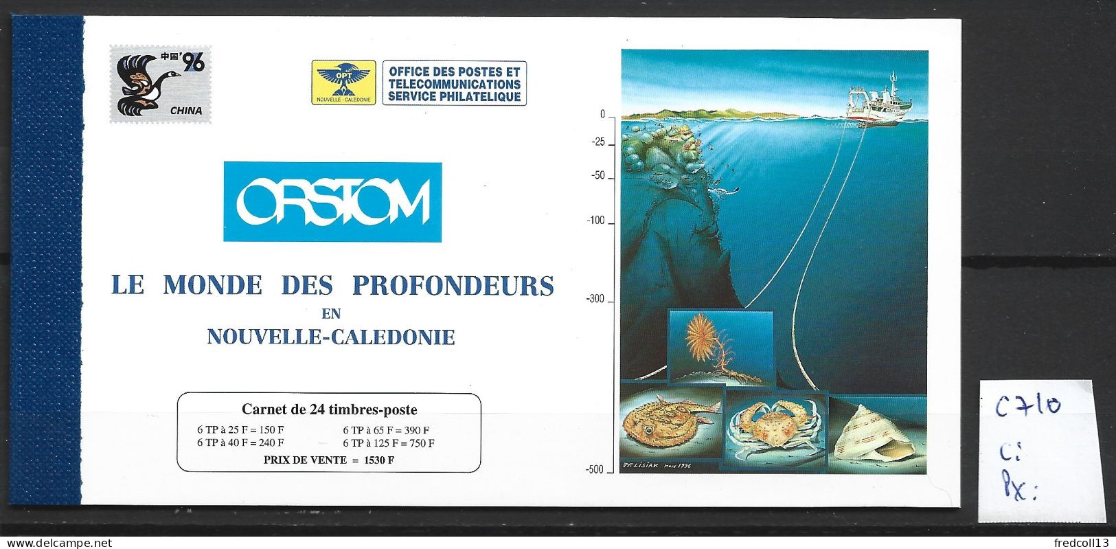 NOUVELLE-CALEDONIE CARNET C 710 Côte 50 € - Carnets