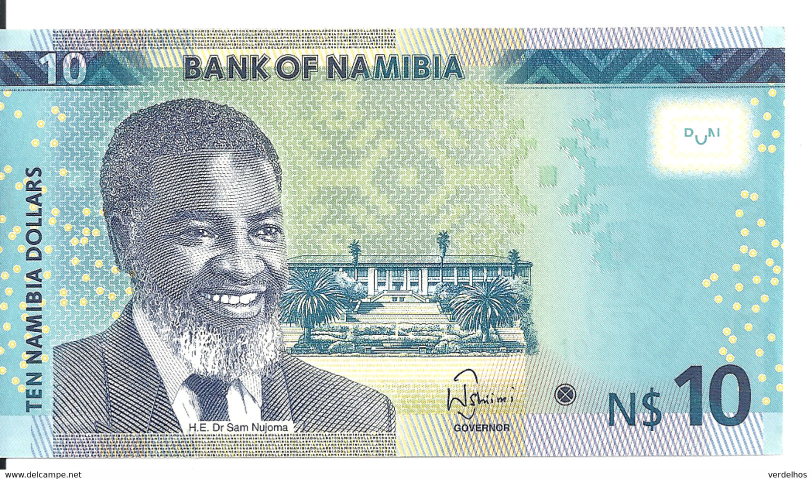 NAMIBIE 10 NAMIBIA DOLLARS 2015 UNC P 16 - Namibia