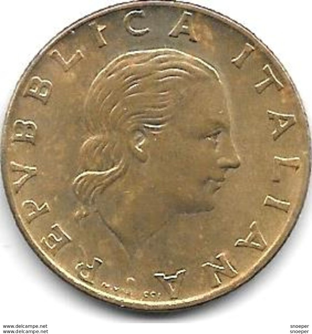 Italy 200 Lire 1979  Km 105 Xf+/ms60 - 200 Liras