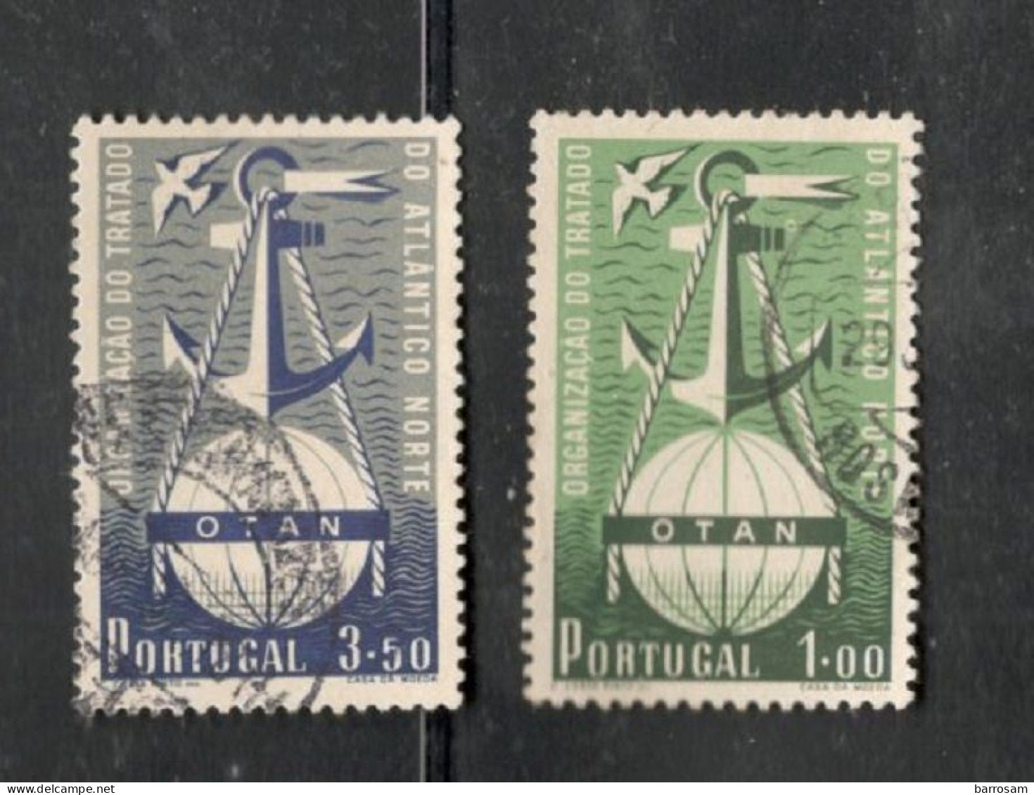 PORTUGAL.....1952:Michel778-9used Cat.Value25€ - Used Stamps