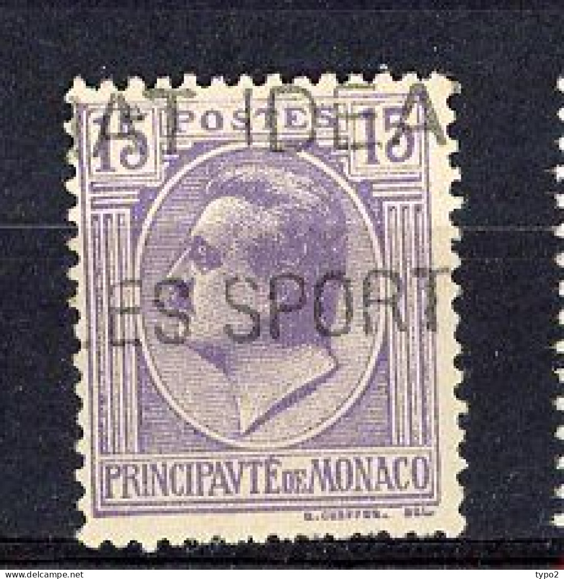 MONACO - Yv. N°77A  (o)  15c  Louis II Cote 2,15 Euro BE  2 Scans - Used Stamps