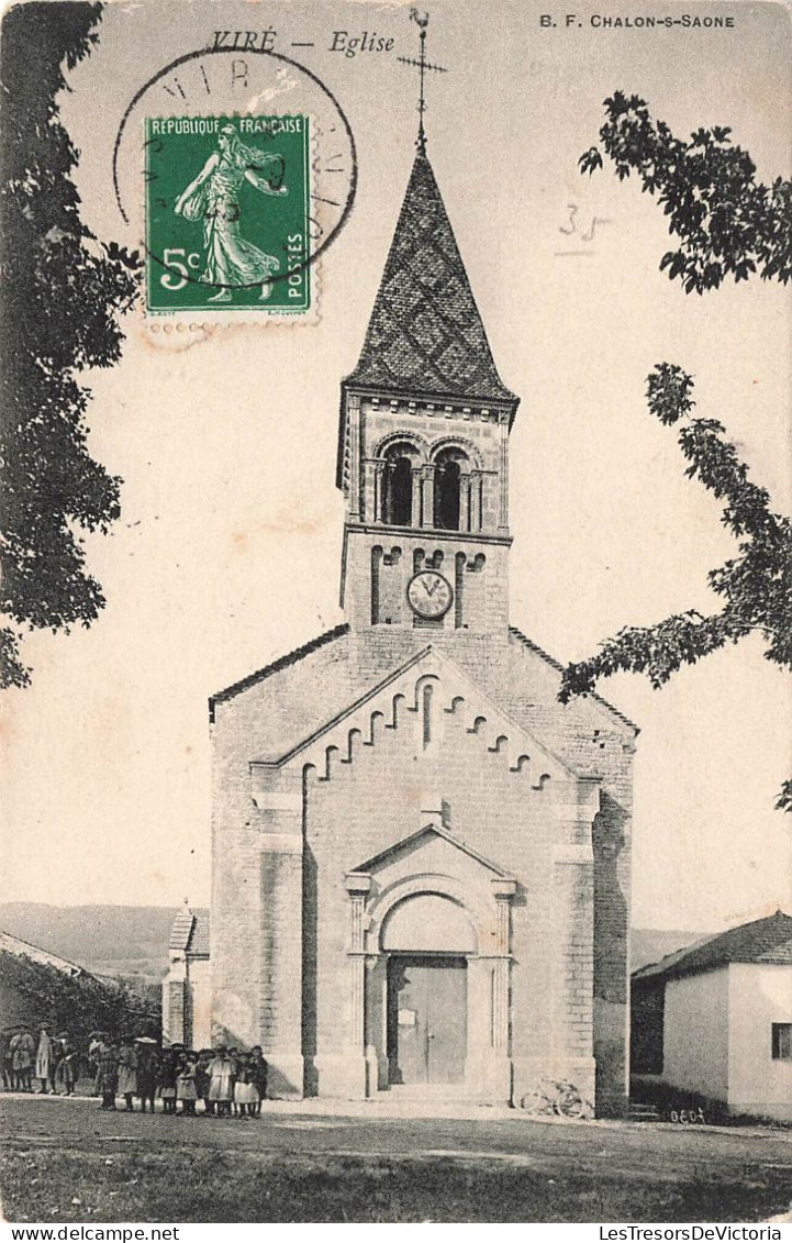 FRANCE - Viré - Vue Générale De L'église - Vue De L'extérieur - Carte Postale Ancienne - Vire
