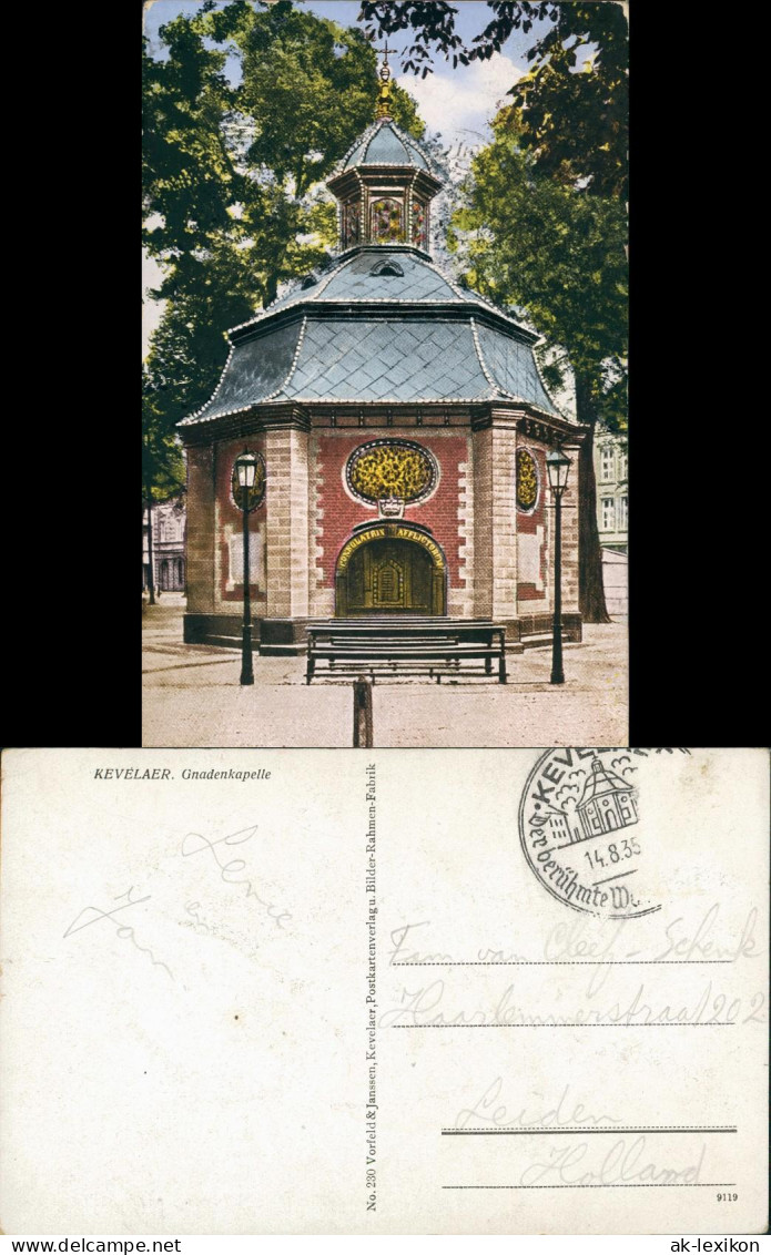 Ansichtskarte Kevelaer Partie An Der Gnadenkapelle, Kapelle, Kirche 1935 - Kevelaer