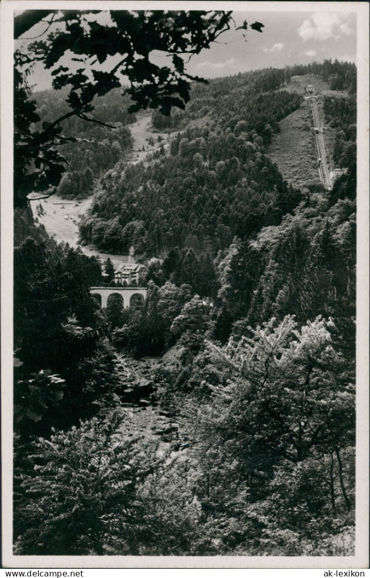 Ansichtskarte Forbach (Baden) Hotel Kurhaus Holdereck 1932 - Forbach