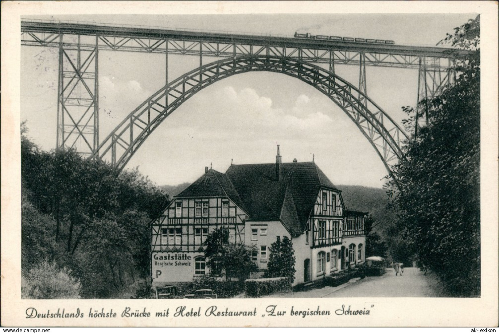 Ansichtskarte Remscheid Hotel Zur Bergischen Schweiz 1959 - Remscheid
