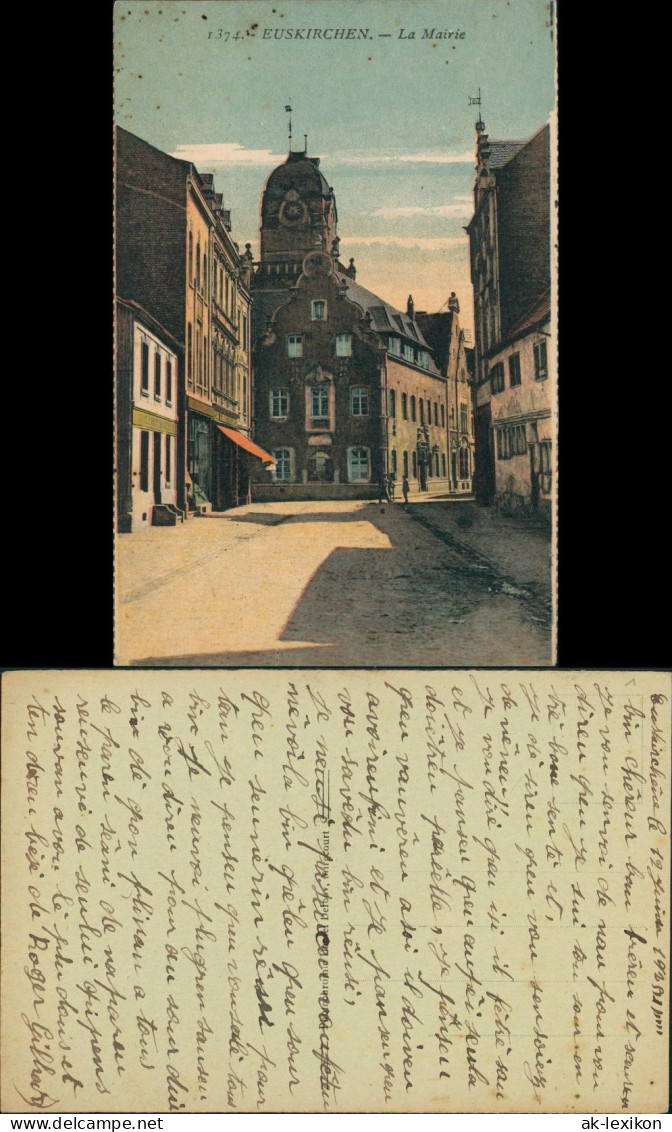 Ansichtskarte Euskirchen La Marie - Straßenpartie 1923 - Euskirchen