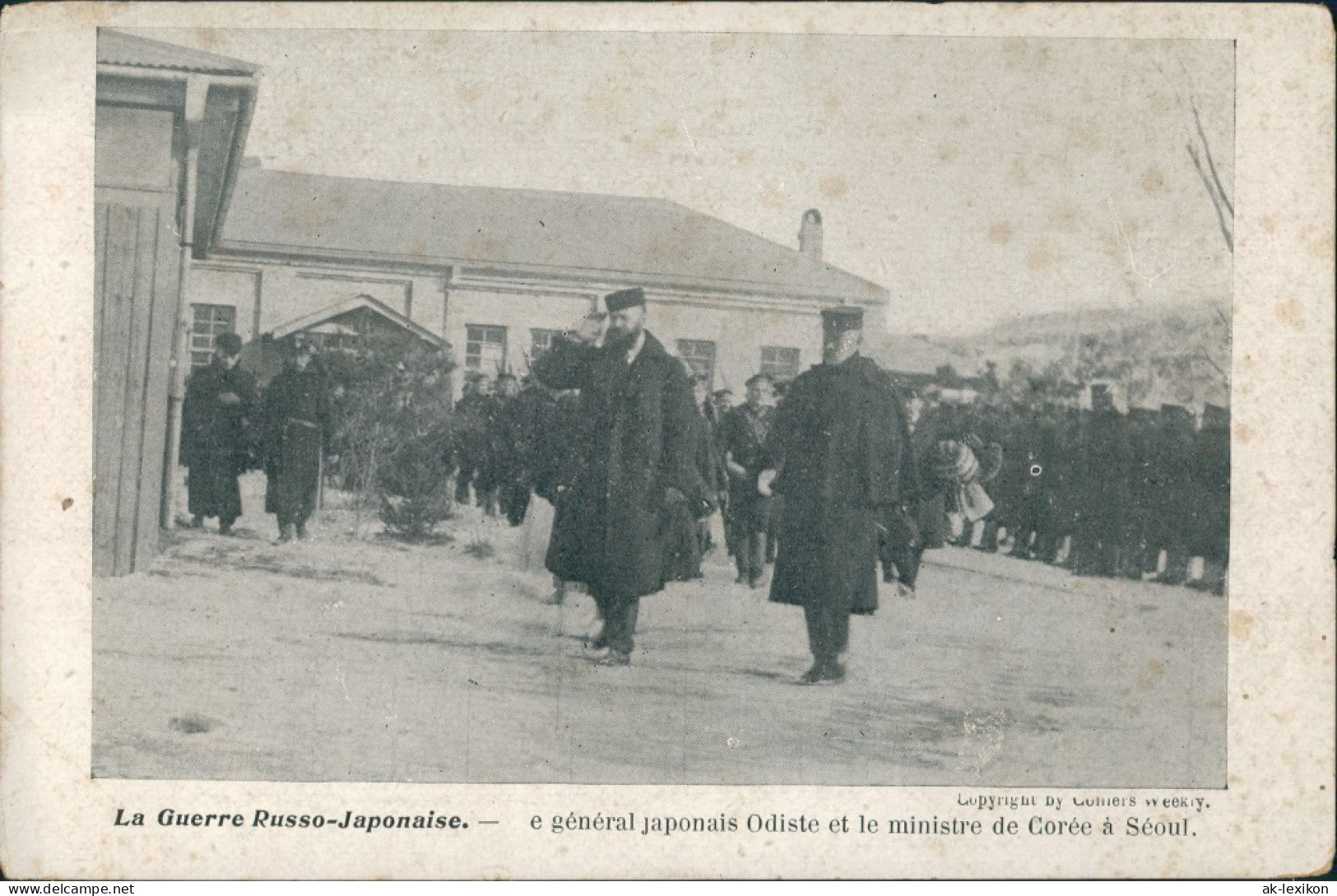 Seoul 서울 La Guerre Russo-Japonaise. - E Général
 Ministre De Corée à Séoul 1905 - Corée Du Sud